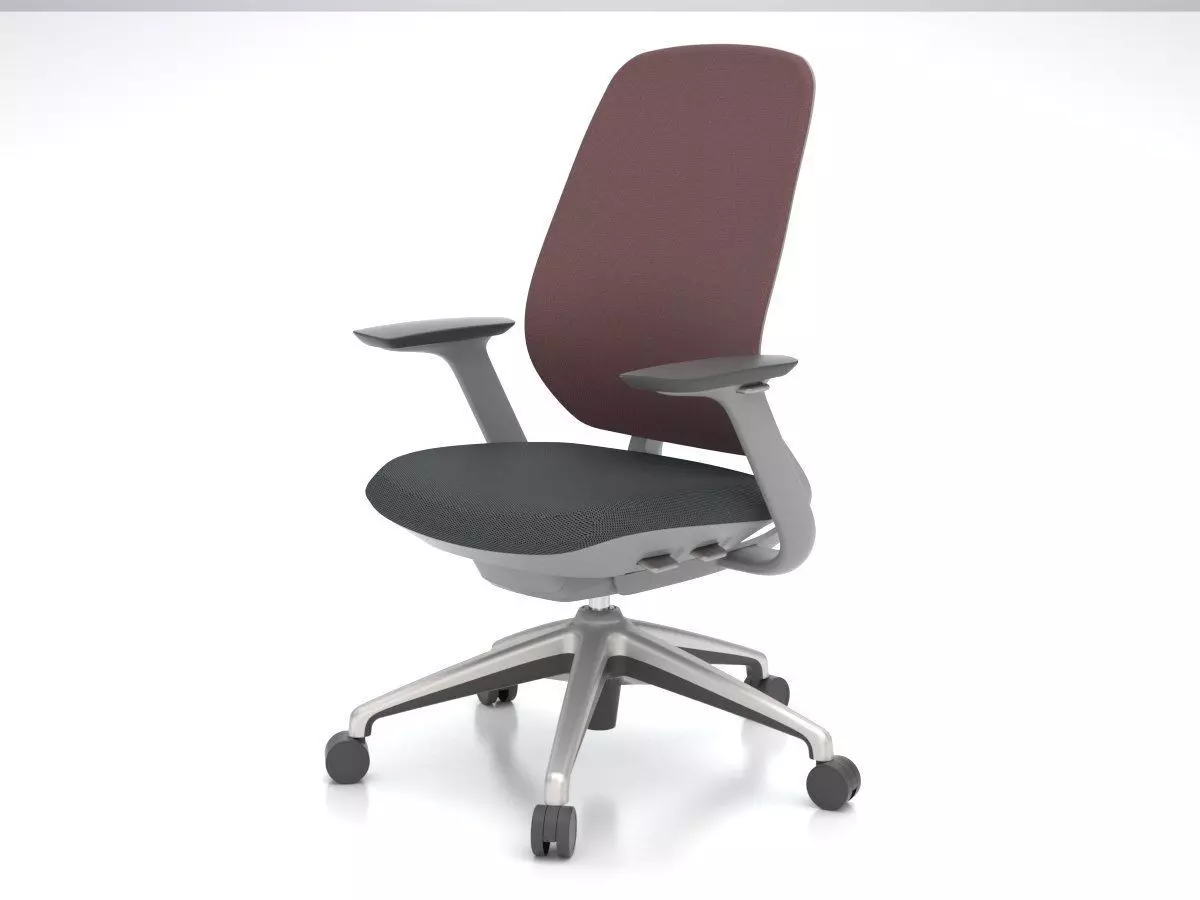 Custom office chair 3D model