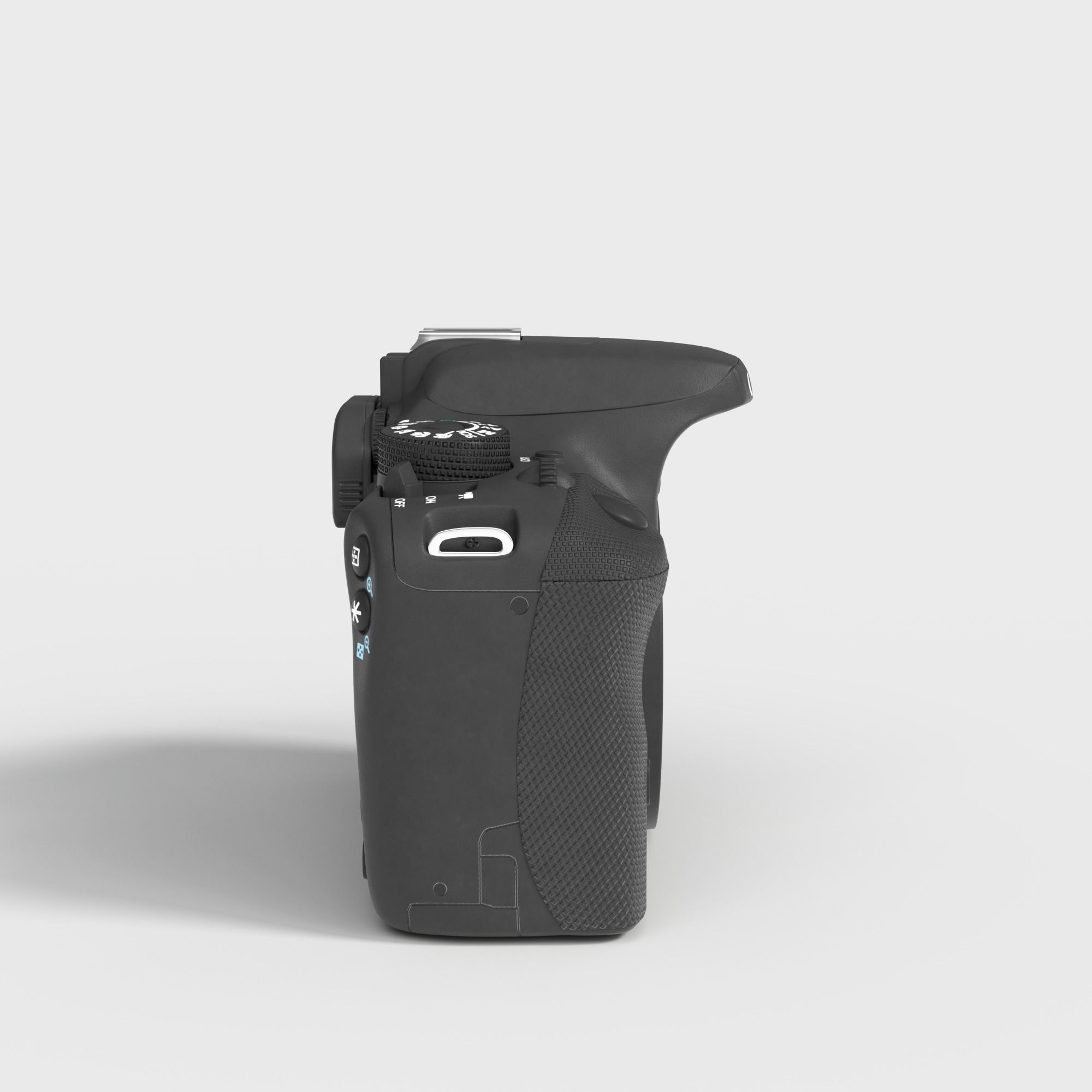 CANNON EOS KISS X7 3D model_2