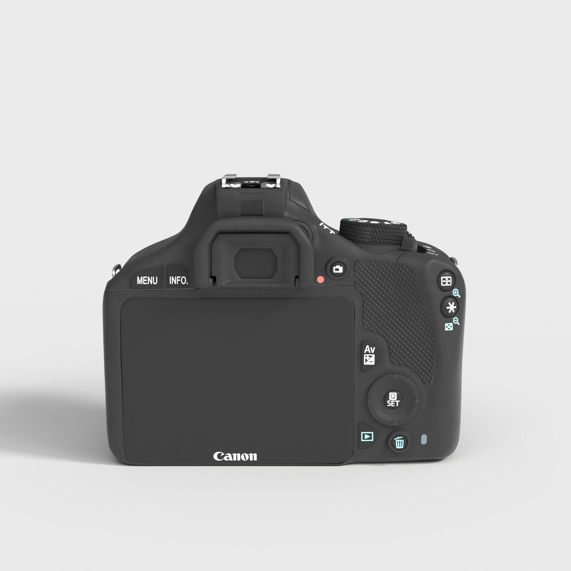CANNON EOS KISS X7 3D model_3