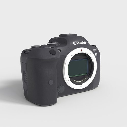 CANNON EOS R6 3D model