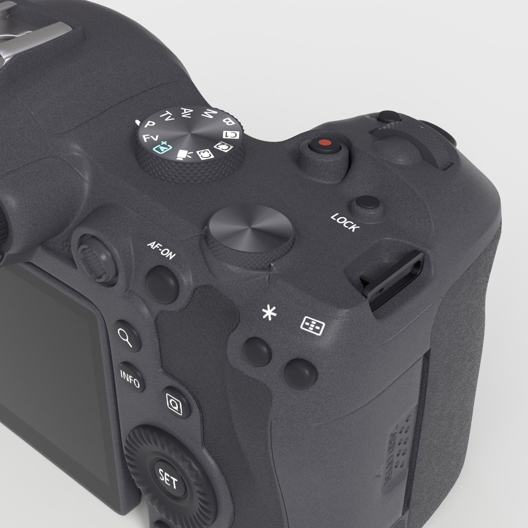 CANNON EOS R6 3D model_5