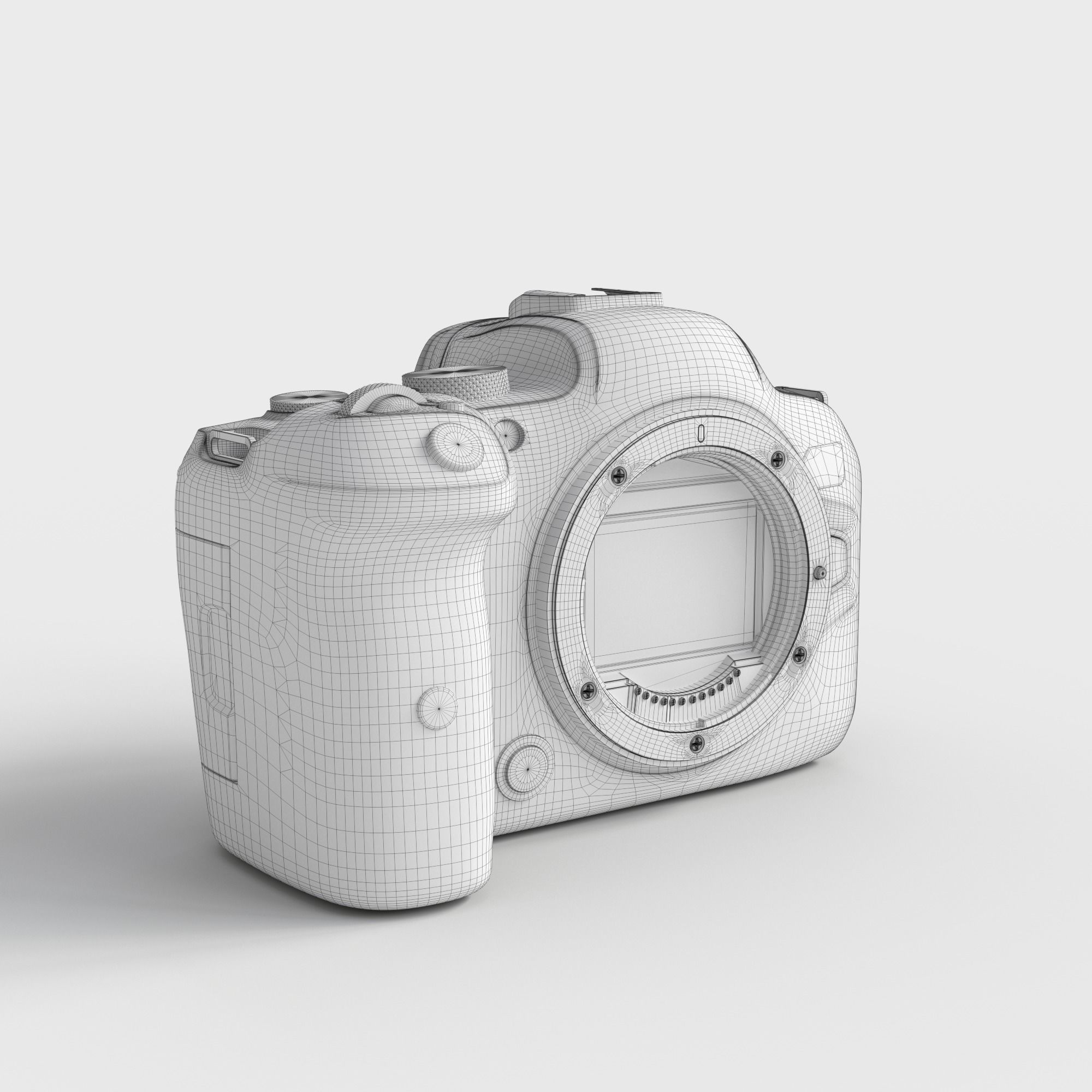 CANNON EOS R6 3D model_6