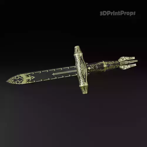 Ebony dagger from The Elder Scrolls Oblivion