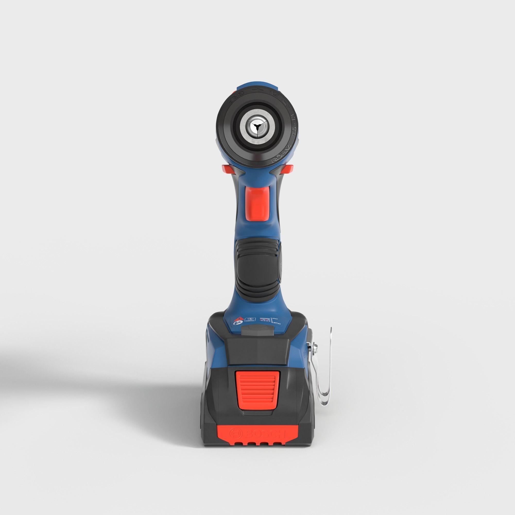 BOSCH ELECTRIC DRILL 3D model_1