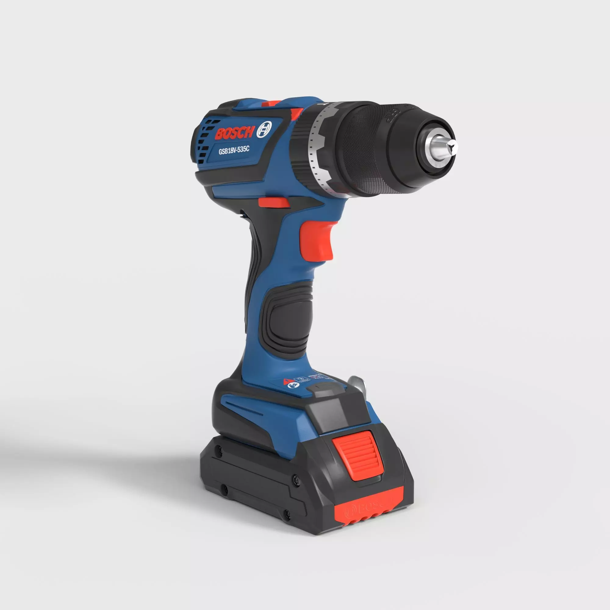 BOSCH ELECTRIC DRILL 3D model_0