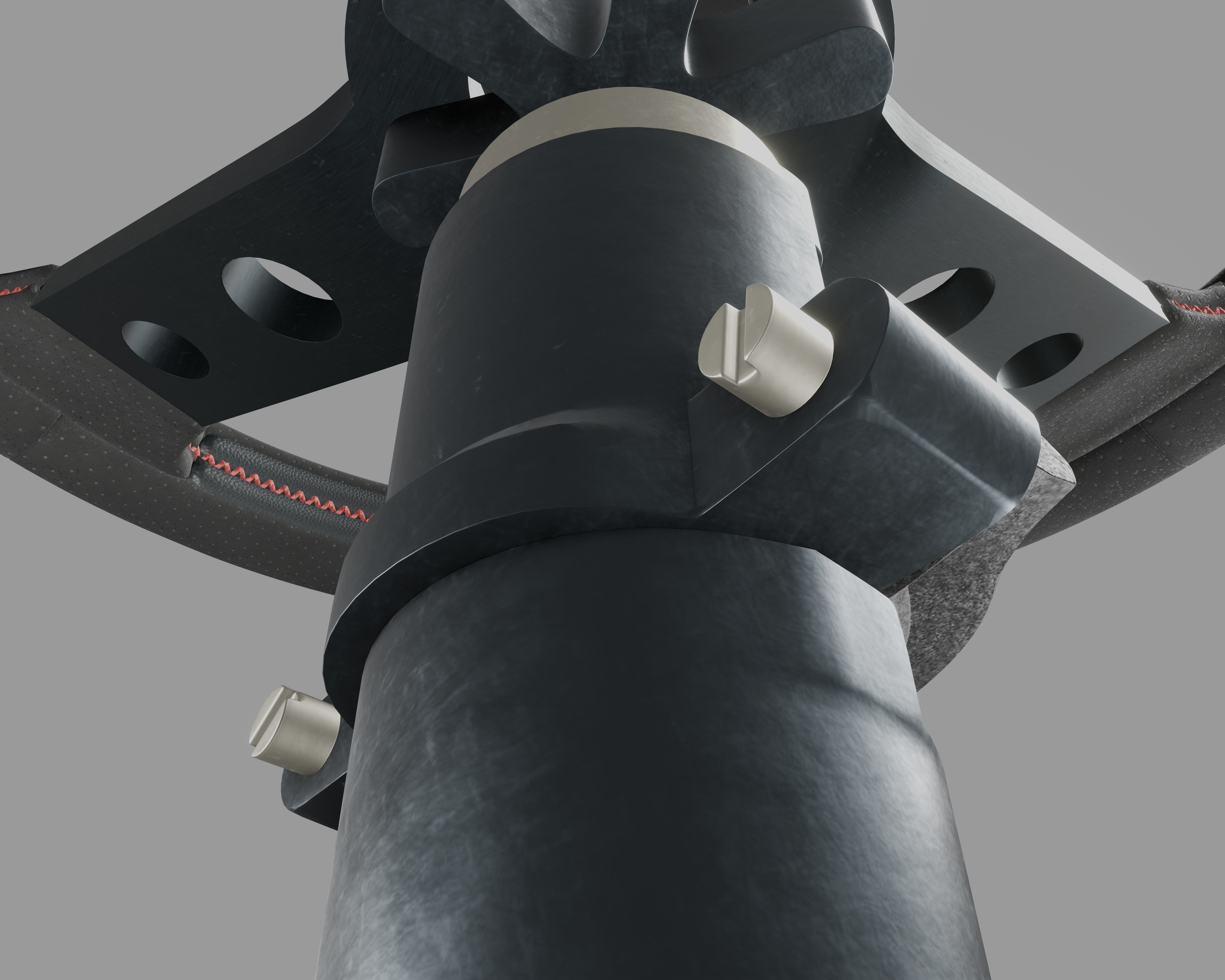 Car Steering Wheel Free 3D model_5