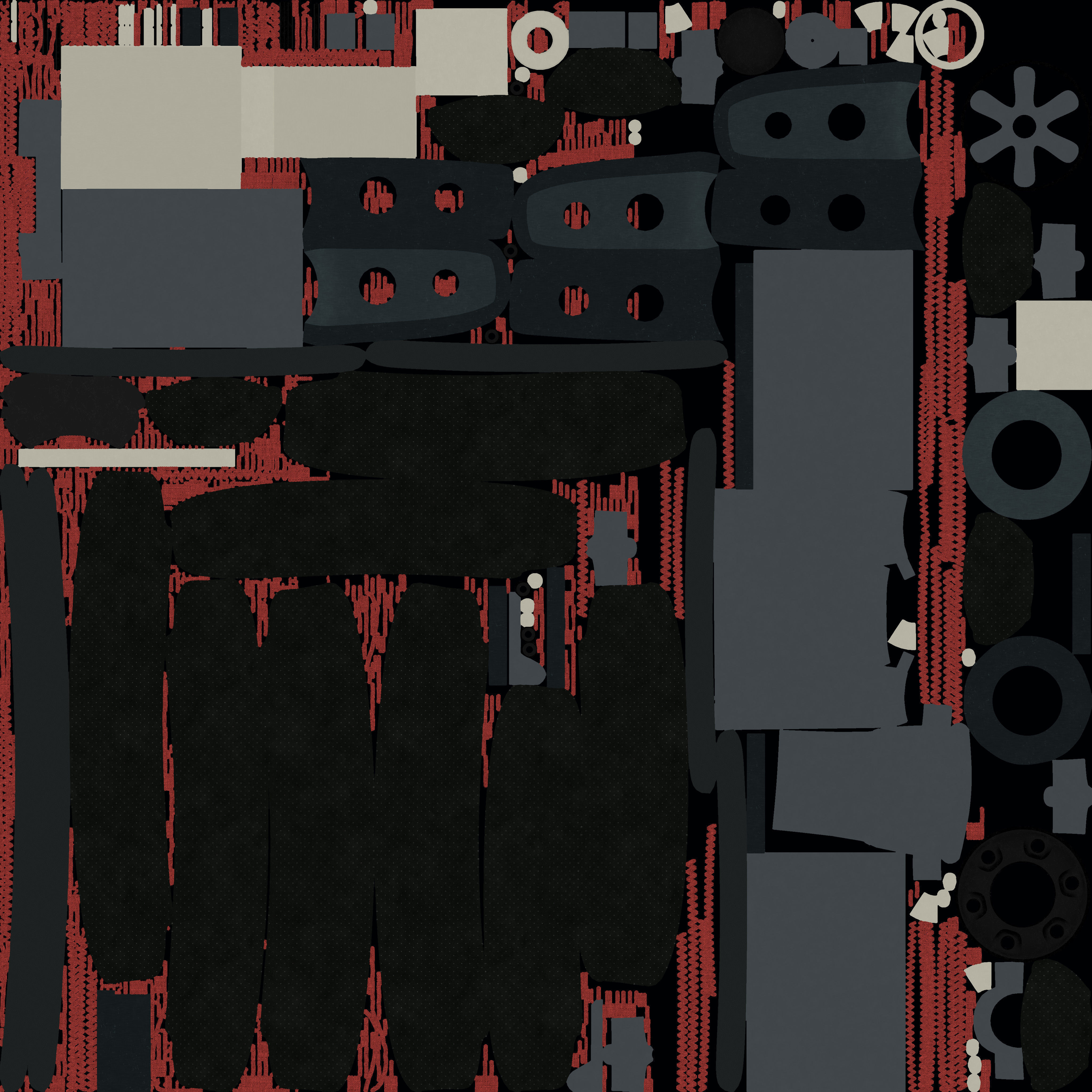 Car Steering Wheel Free 3D model_10