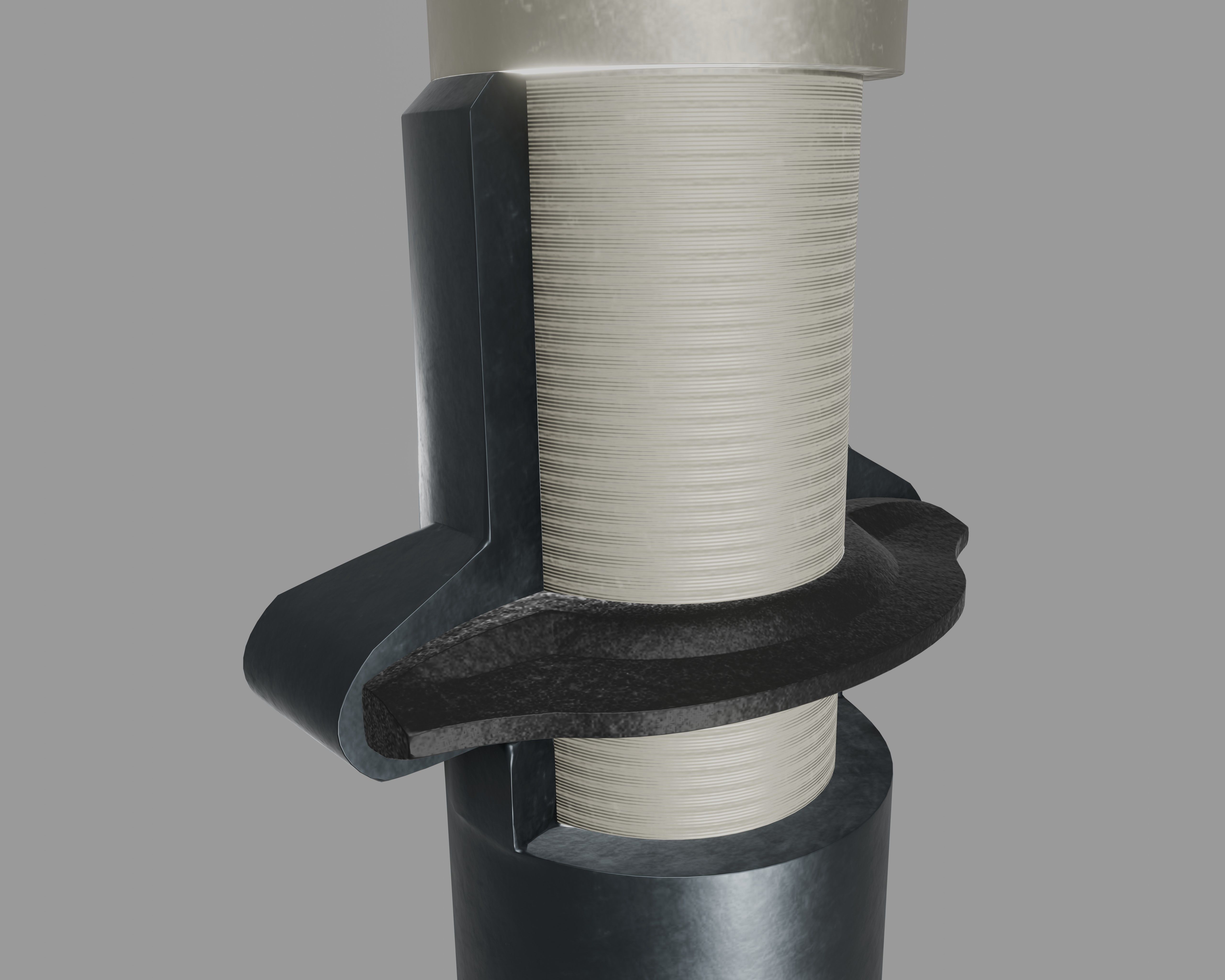 Car Steering Wheel Free 3D model_6