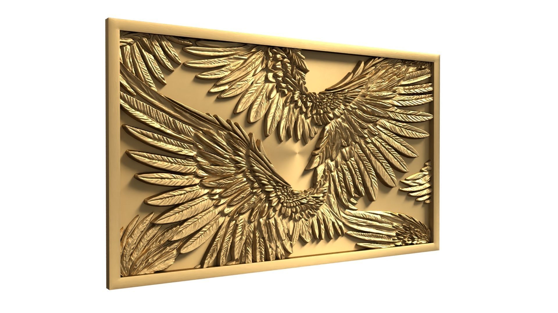 Modern Wall Panel Relief for CNC and 3D Printing 04 3D print model_5