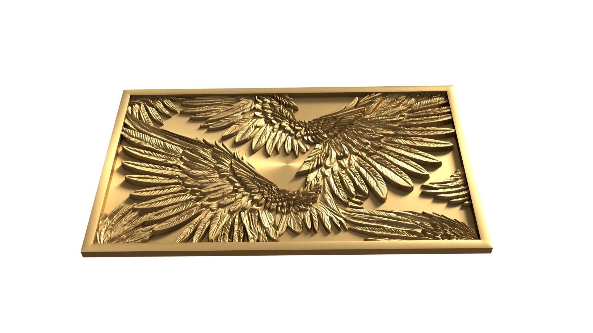 Modern Wall Panel Relief for CNC and 3D Printing 04 3D print model_2