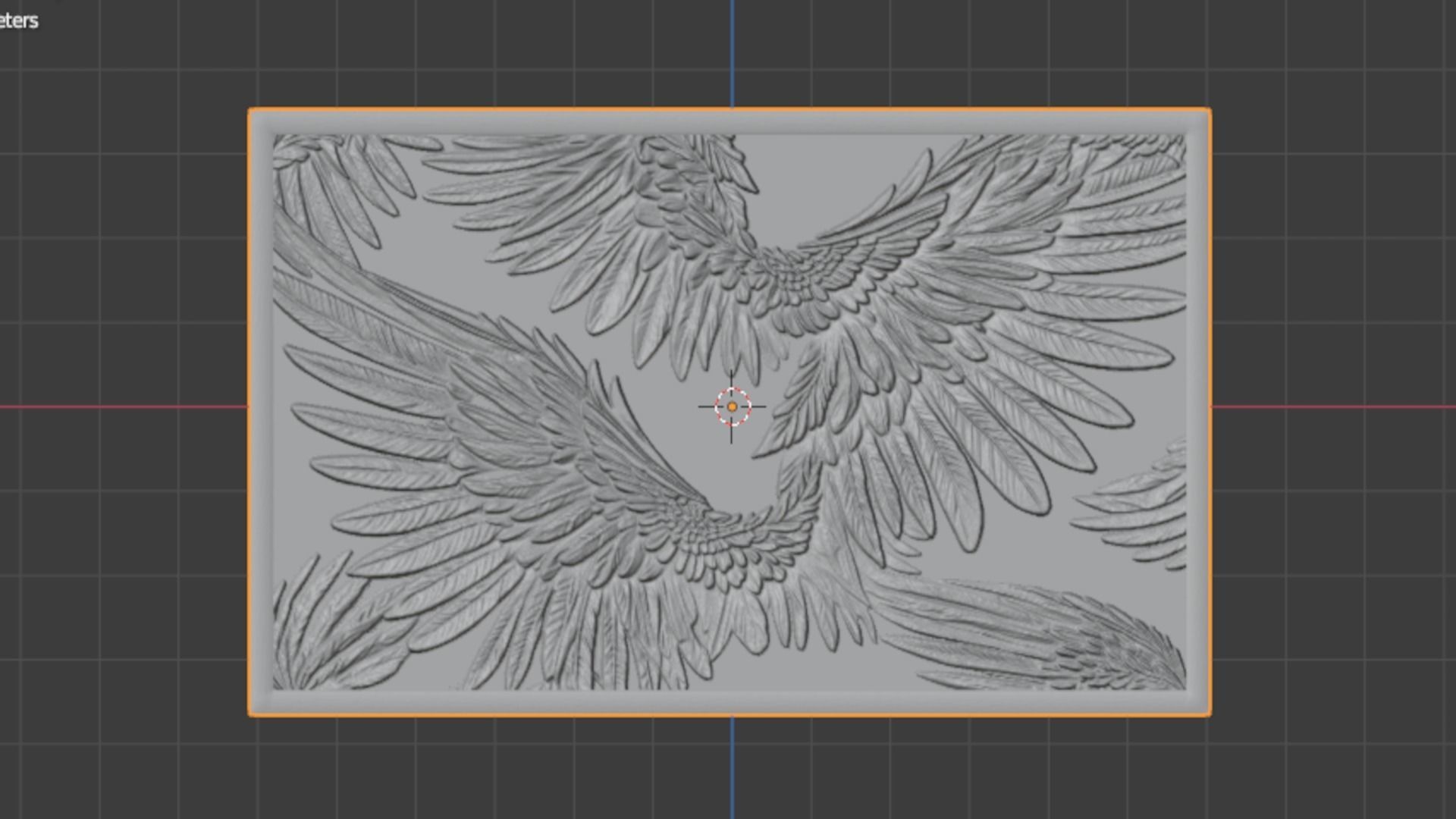 Modern Wall Panel Relief for CNC and 3D Printing 04 3D print model_6