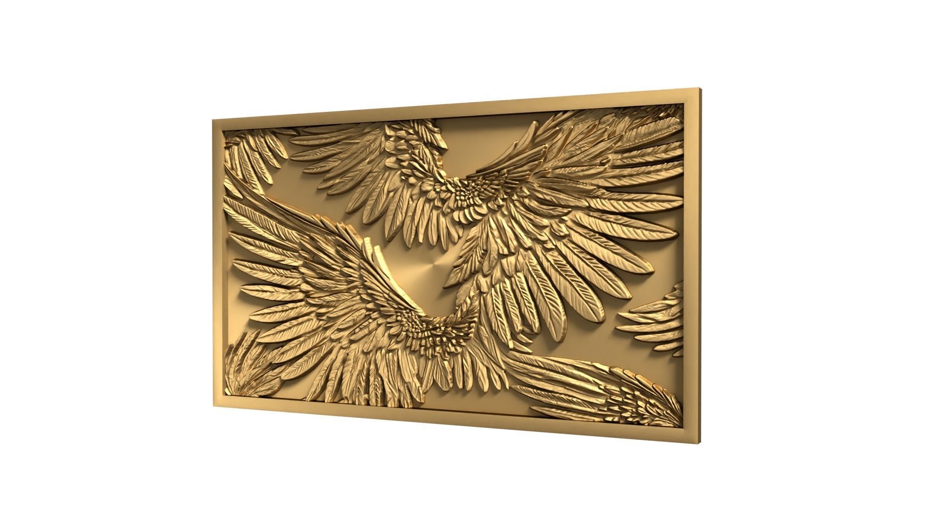 Modern Wall Panel Relief for CNC and 3D Printing 04 3D print model_8