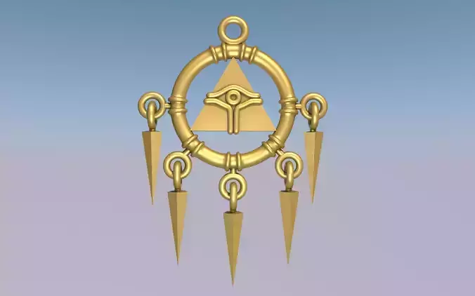 Millennium Ring yu-gi-oh Free 3D print model