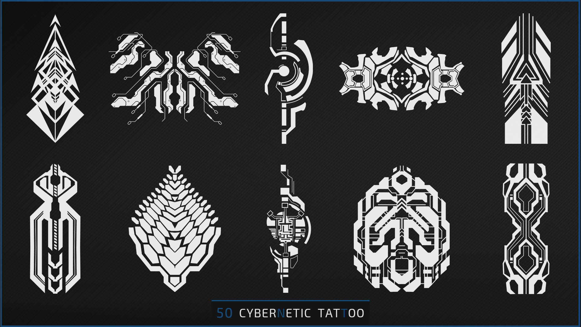 50 CYBERNETIC TATOO-VOL02 Texture_2
