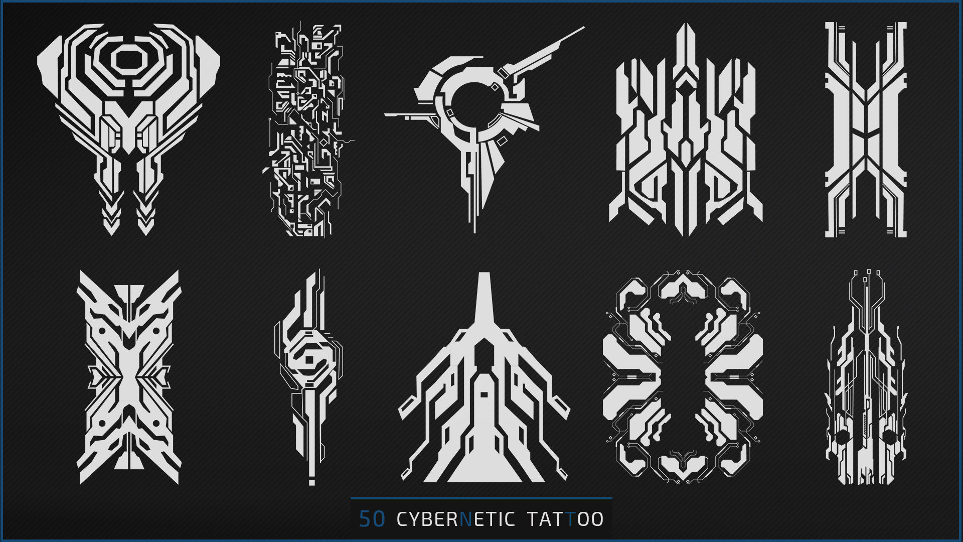 50 CYBERNETIC TATOO-VOL02 Texture_1