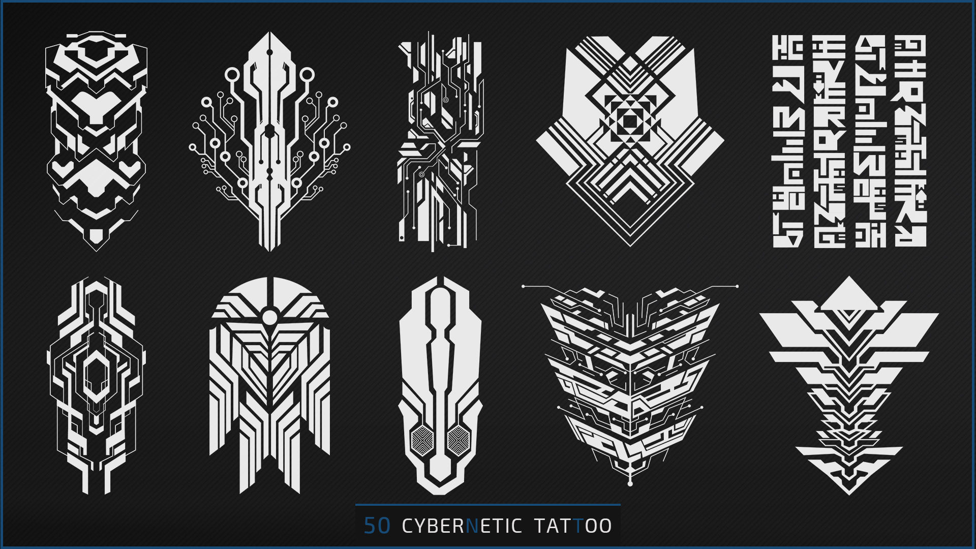 50 CYBERNETIC TATOO-VOL02 Texture_3