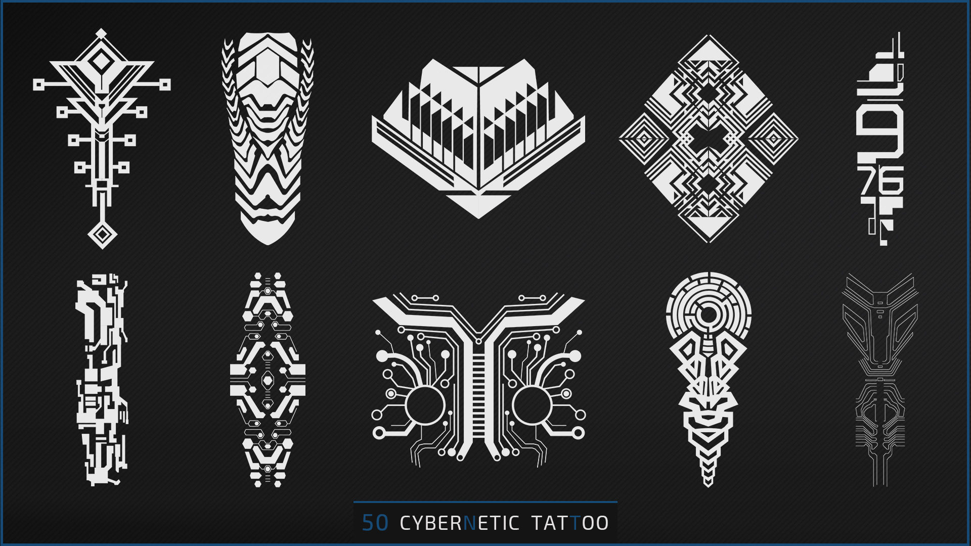 50 CYBERNETIC TATOO-VOL02 Texture_4