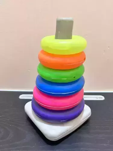ROCK-A-STACK BABY TOY 3D print model