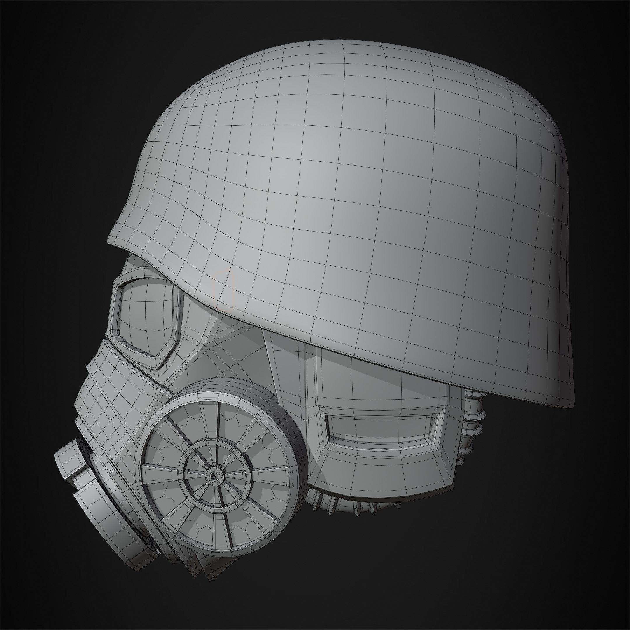 Fallout NCR Veteran Ranger Helmet for Cosplay 3D print model_16