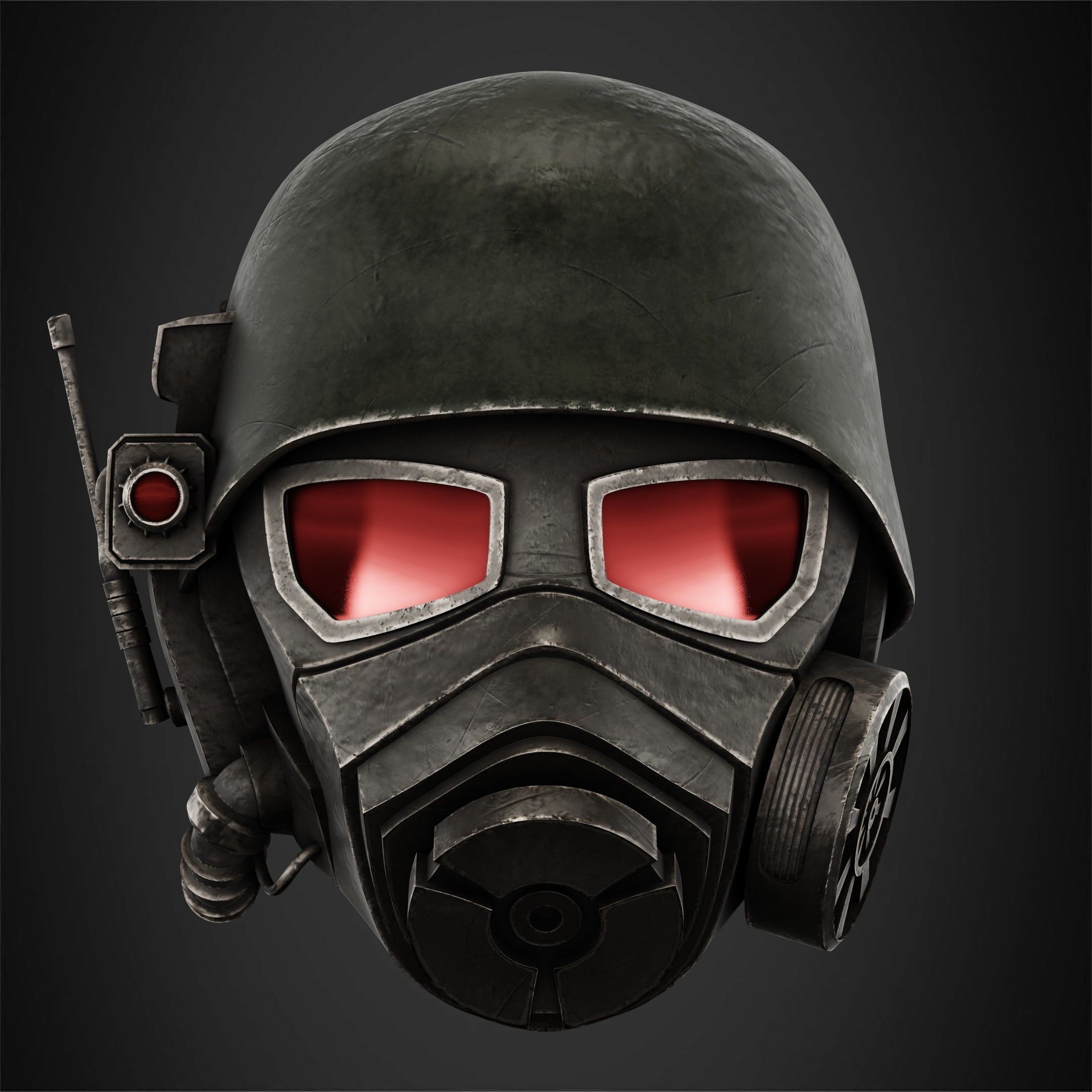 Fallout NCR Veteran Ranger Helmet for Cosplay 3D print model_3