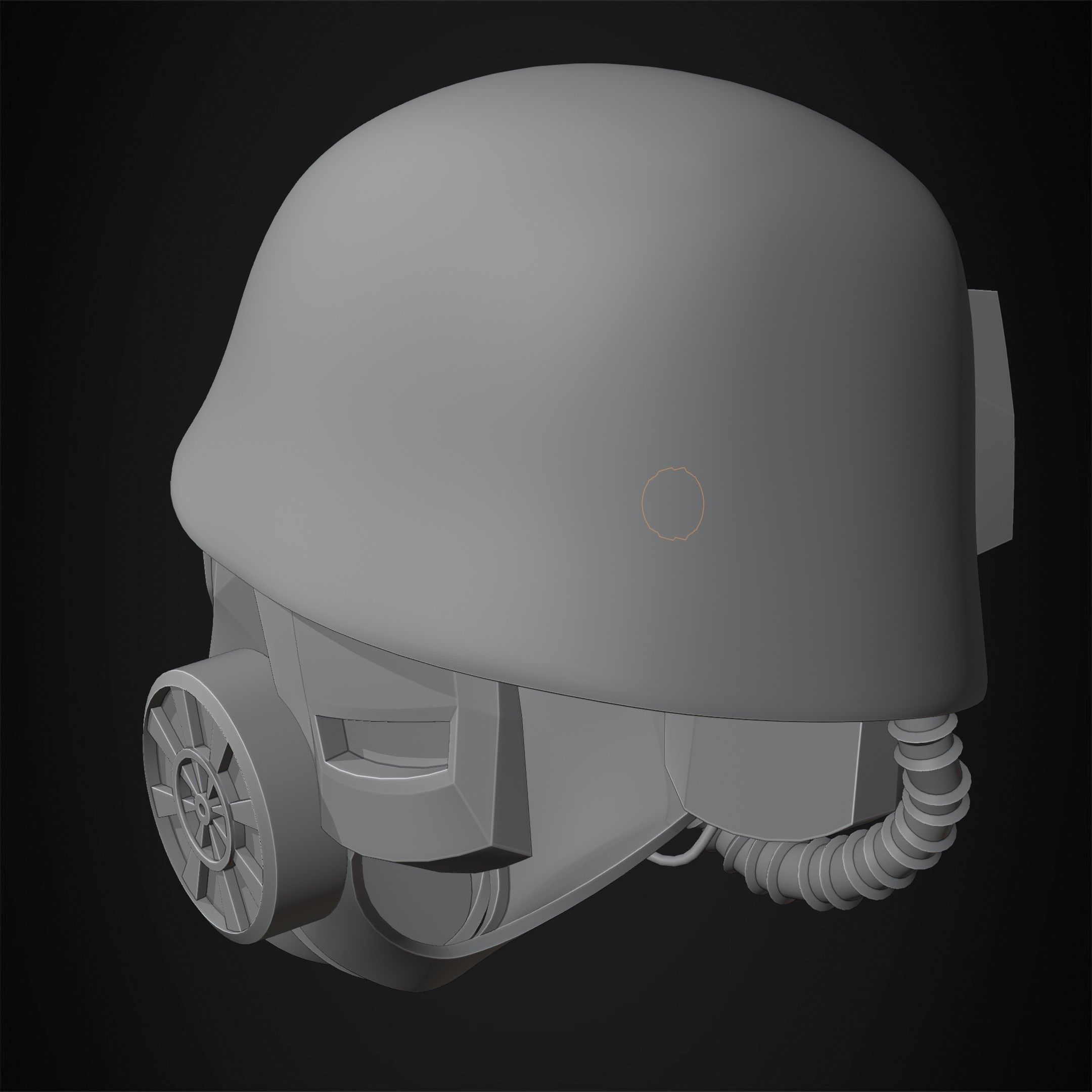 Fallout NCR Veteran Ranger Helmet for Cosplay 3D print model_17