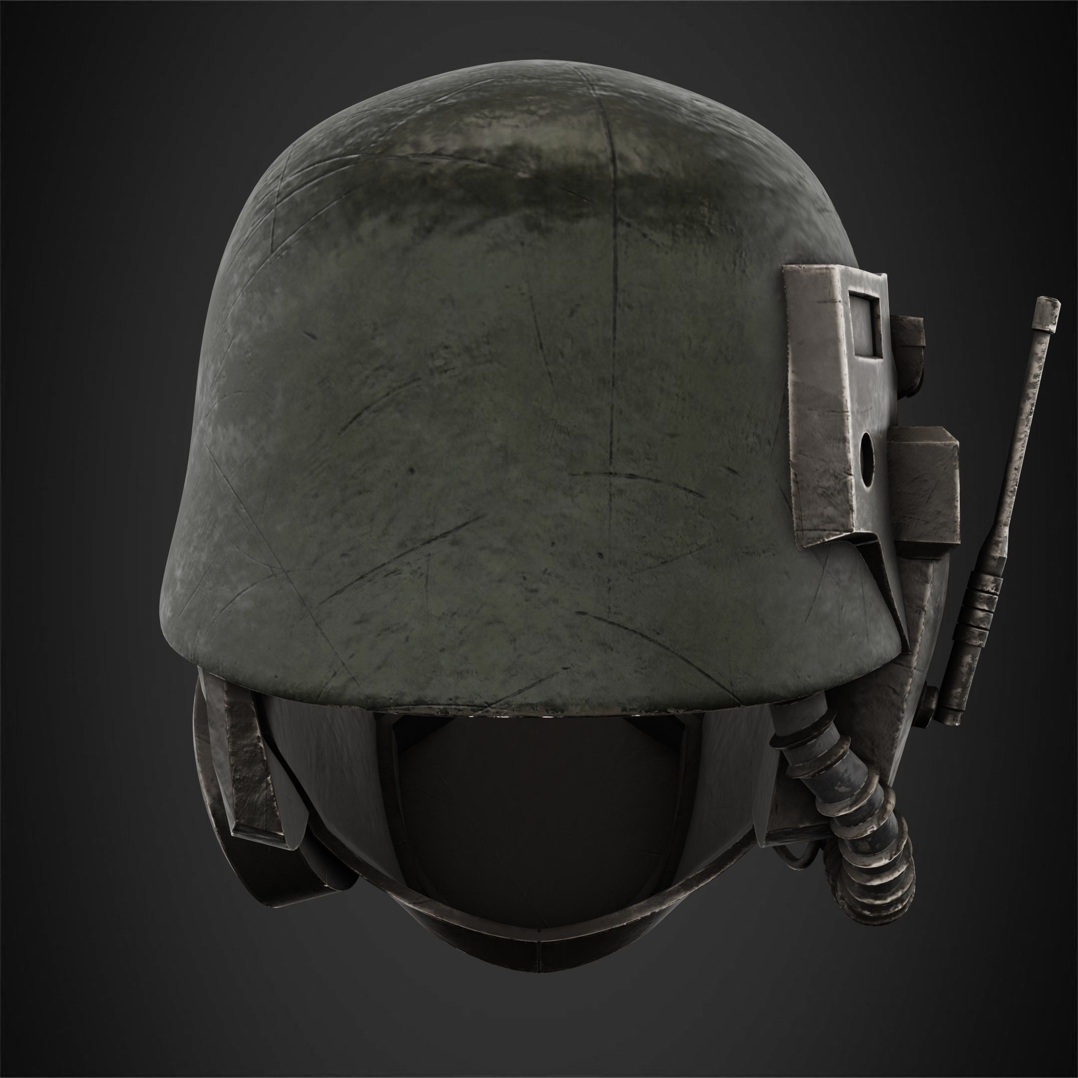 Fallout NCR Veteran Ranger Helmet for Cosplay 3D print model_7