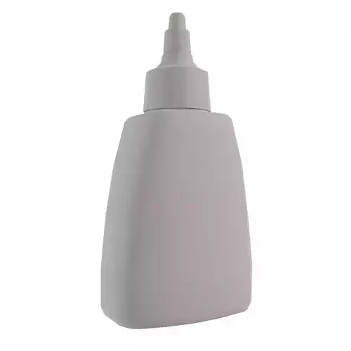 Adhesive Bottle Low-poly 3D model
