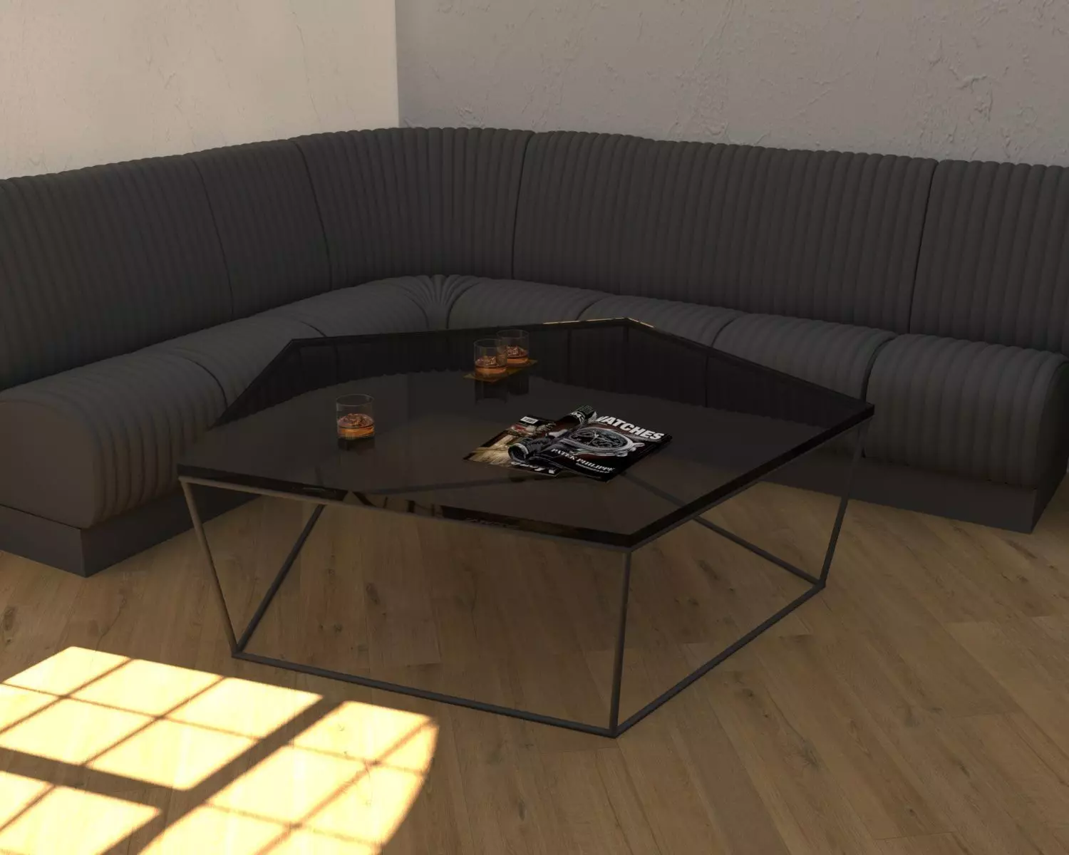 Cofee Table 3D model_0