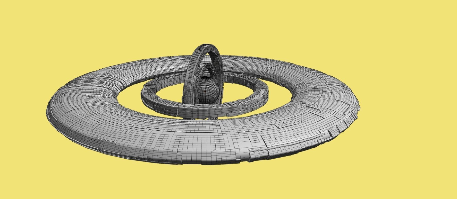 Star Base  3D model_50