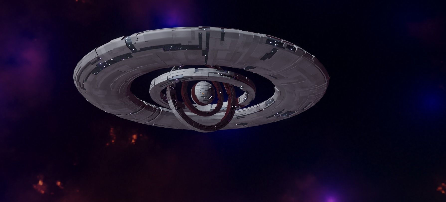 Star Base  3D model_5