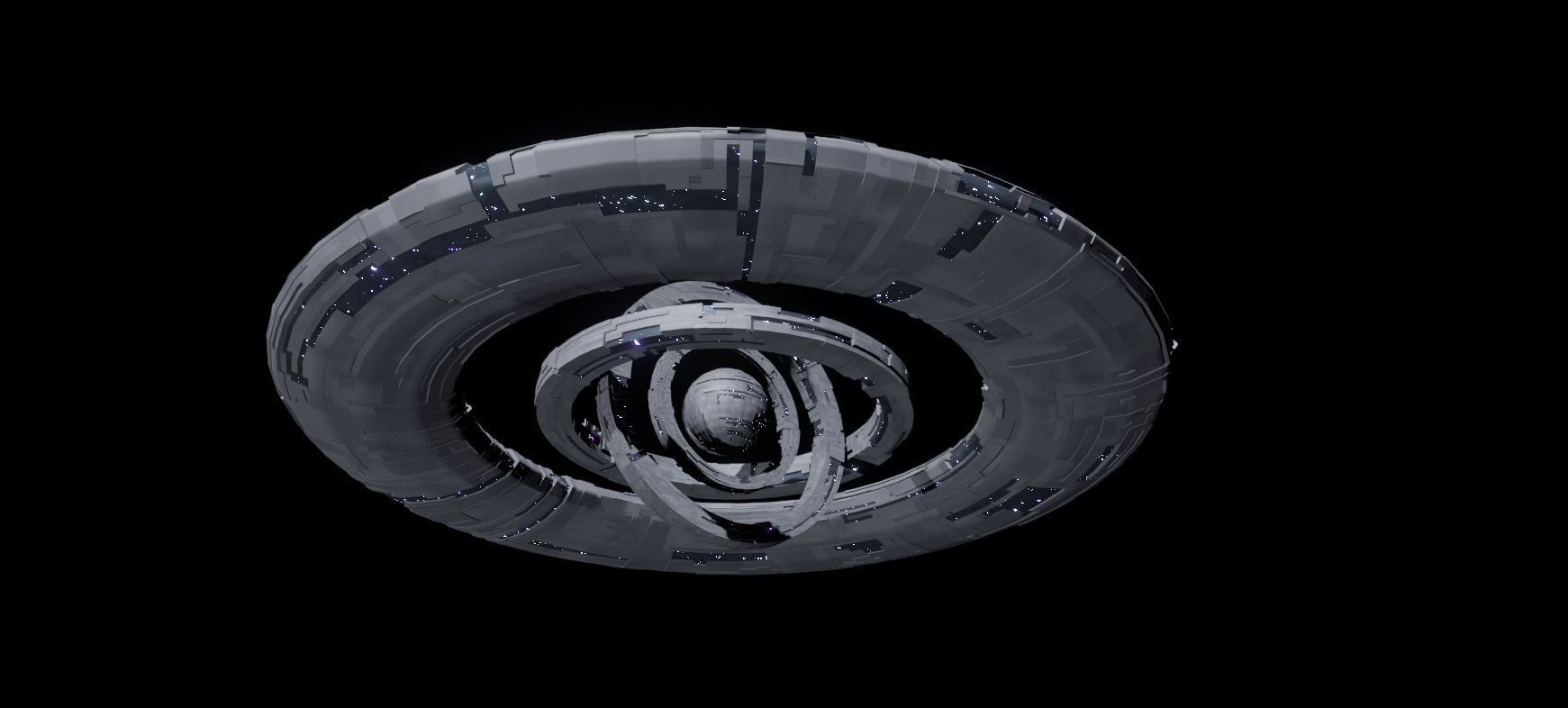 Star Base  3D model_16