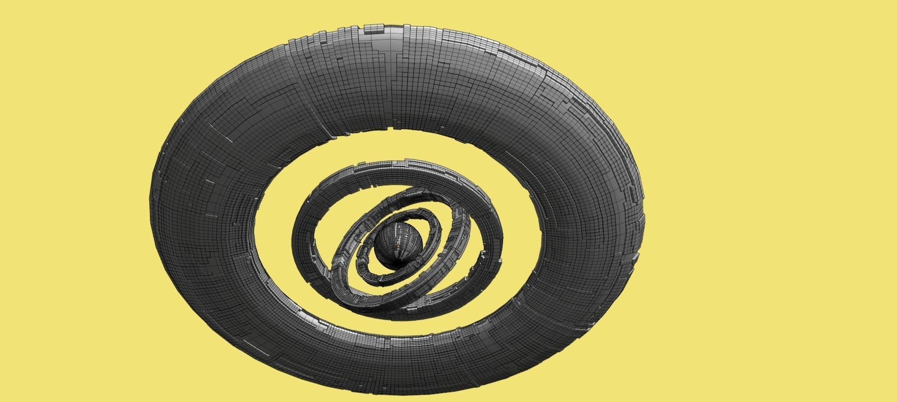 Star Base  3D model_46