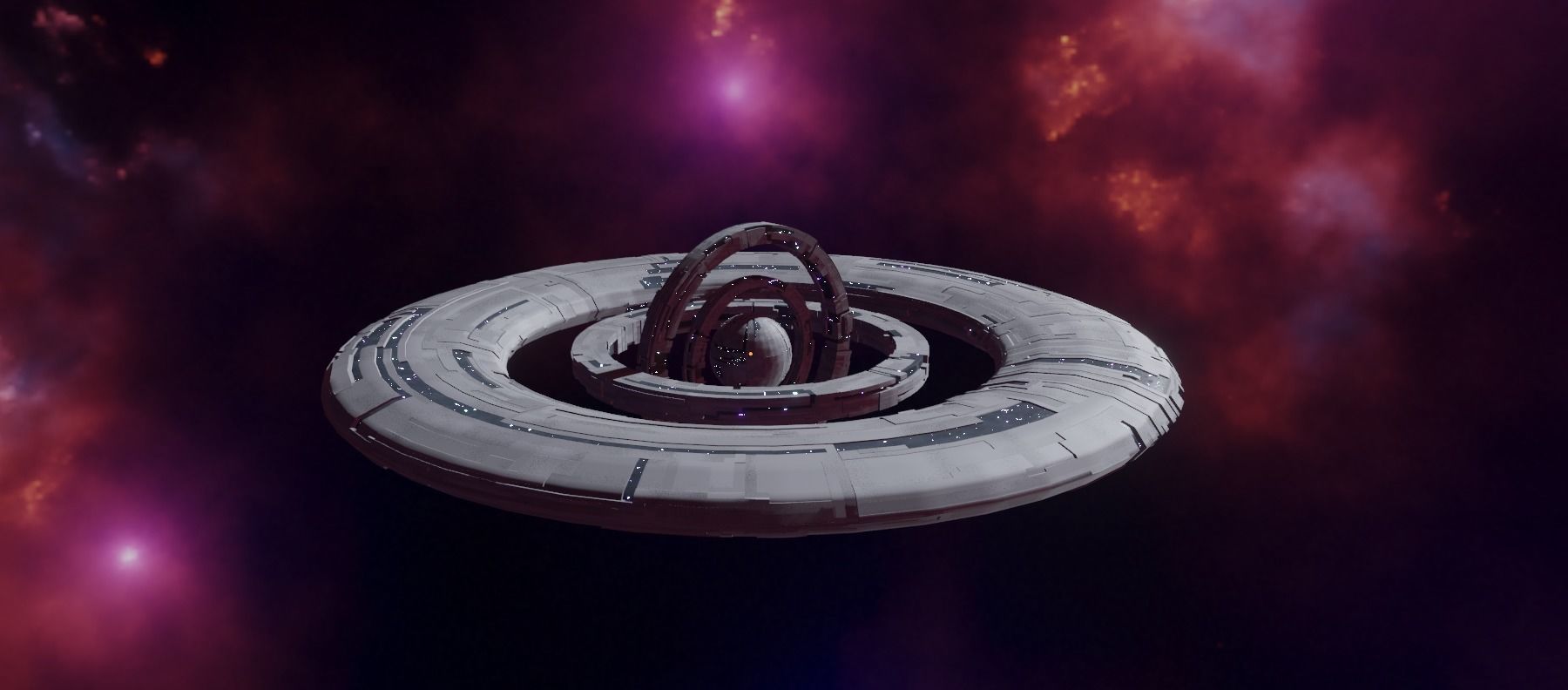 Star Base  3D model_2