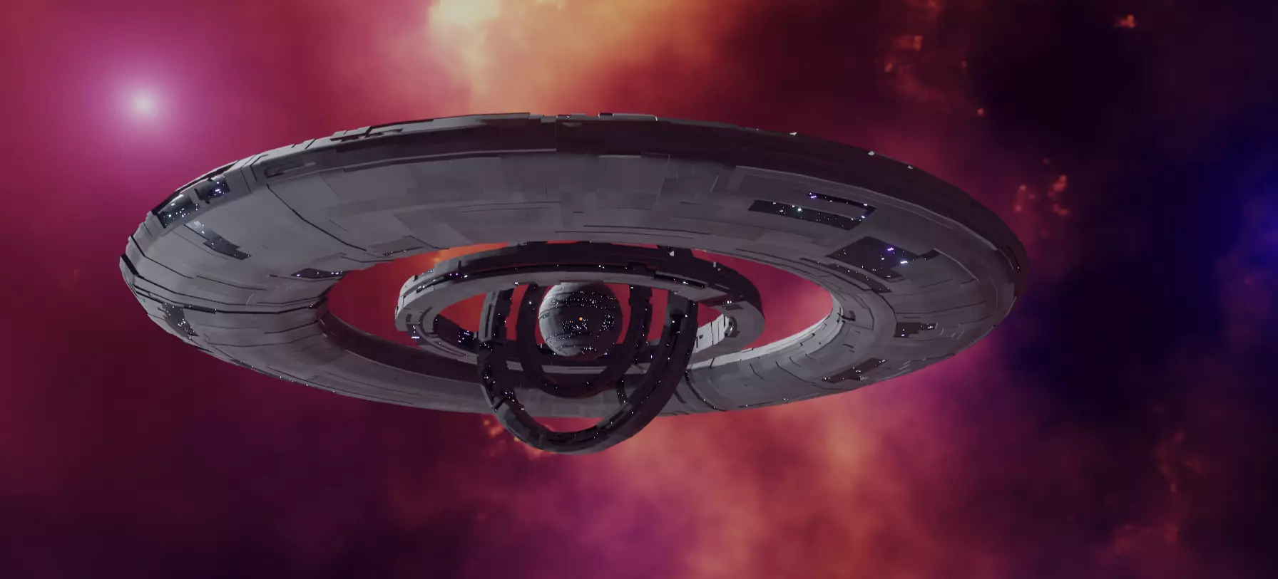 Star Base  3D model_0