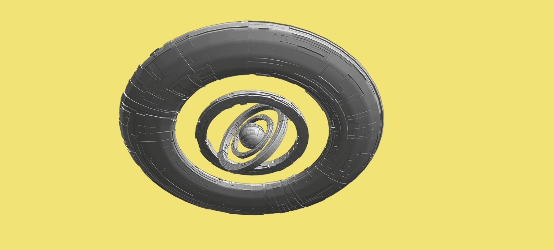 Star Base  3D model_36