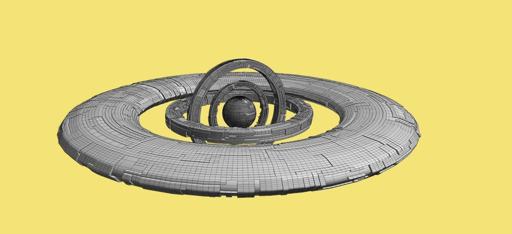 Star Base  3D model_44