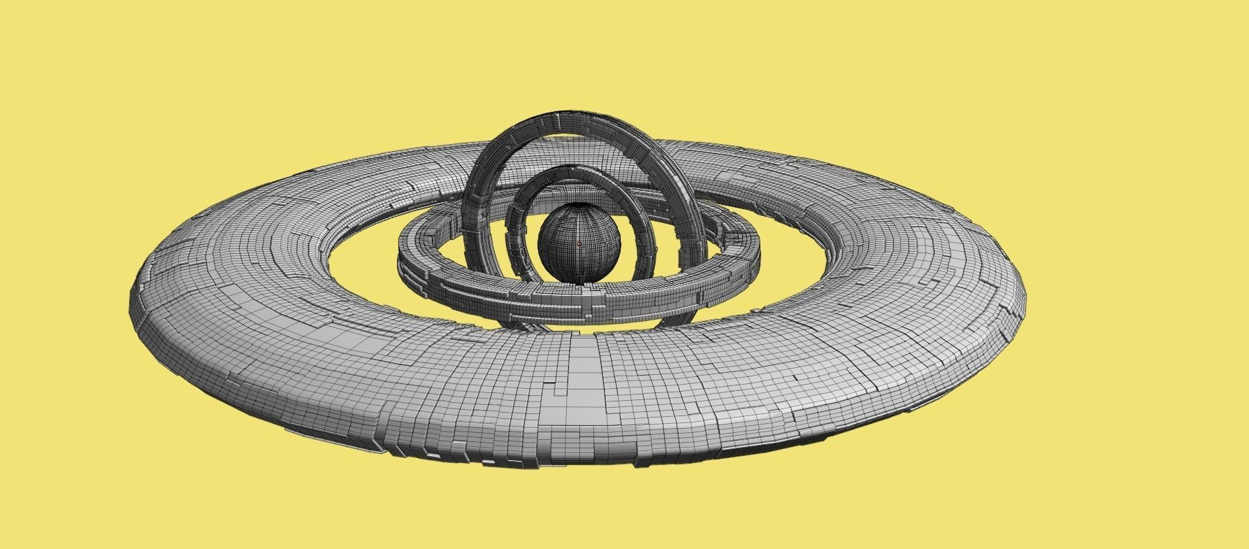 Star Base  3D model_41