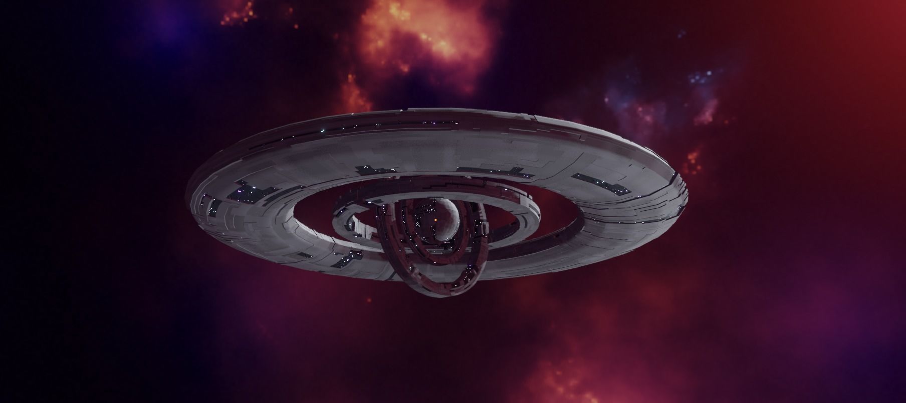 Star Base  3D model_1