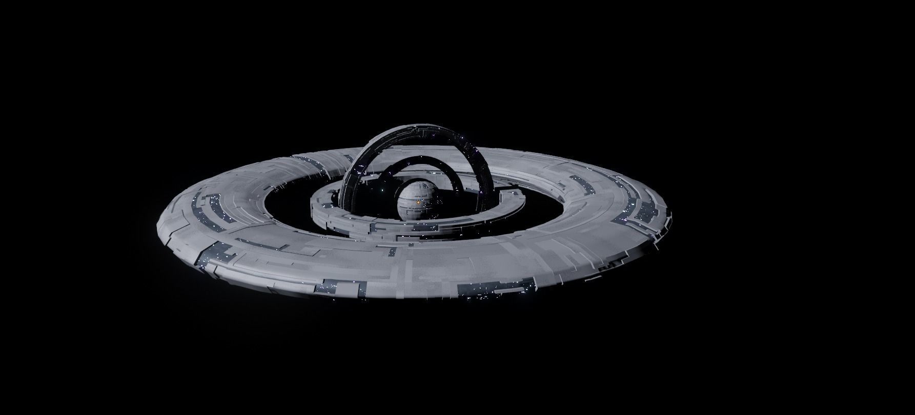 Star Base  3D model_7