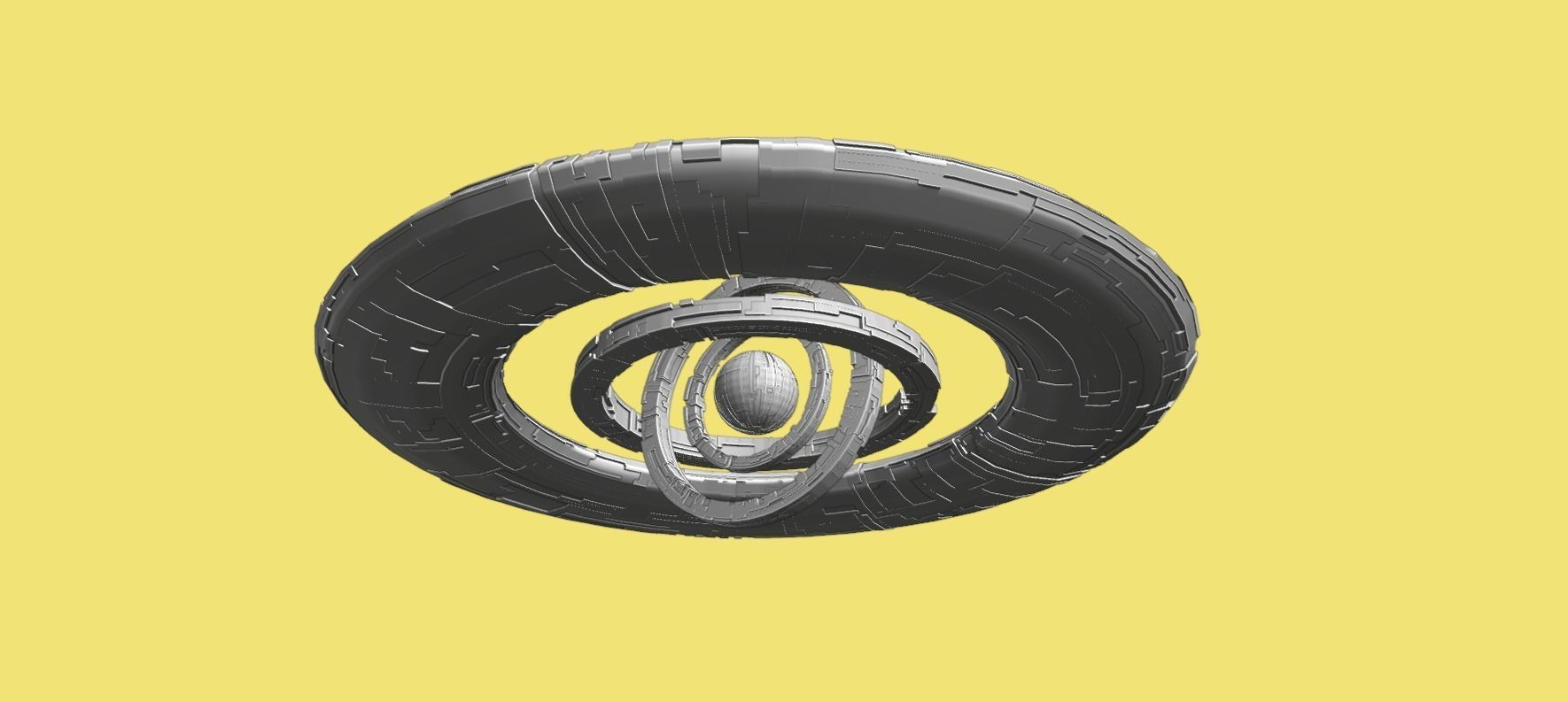 Star Base  3D model_37