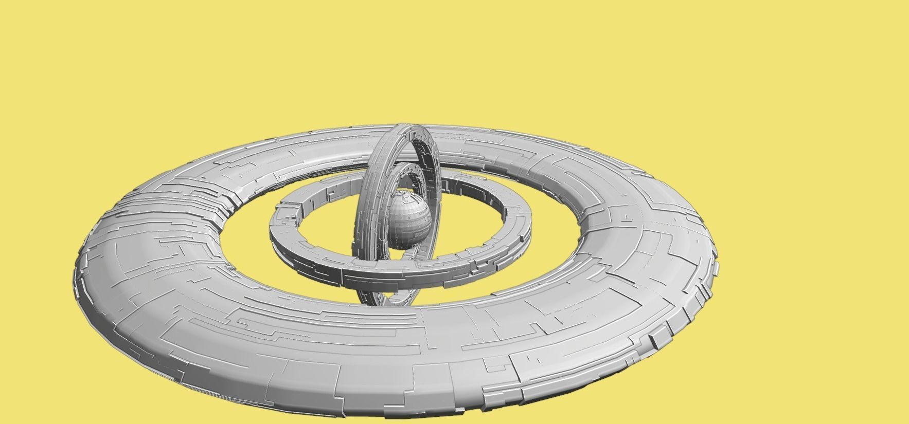 Star Base  3D model_39