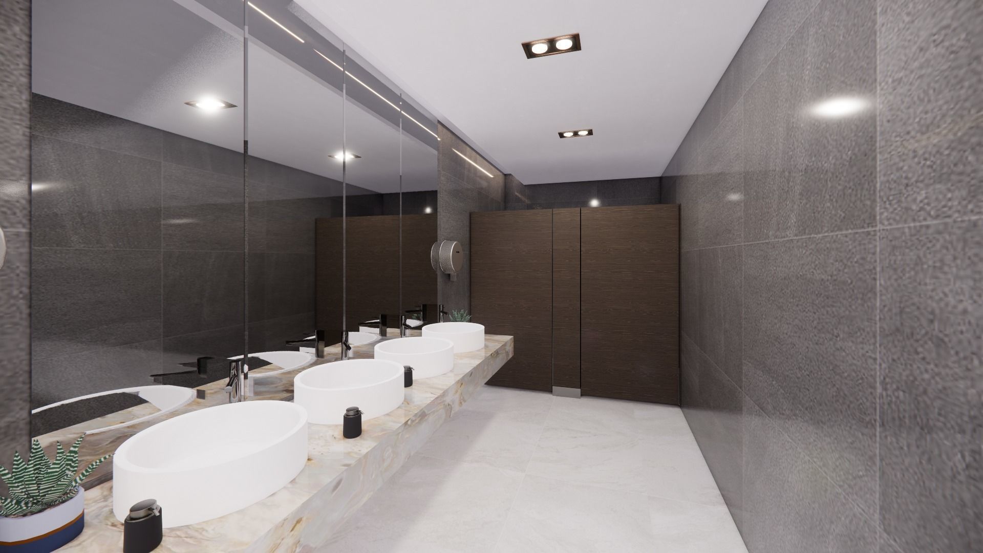 RESTAURANT AND LOUNGE INTERIOR AND EXTERIOR 3D DESIGN 3D model_11