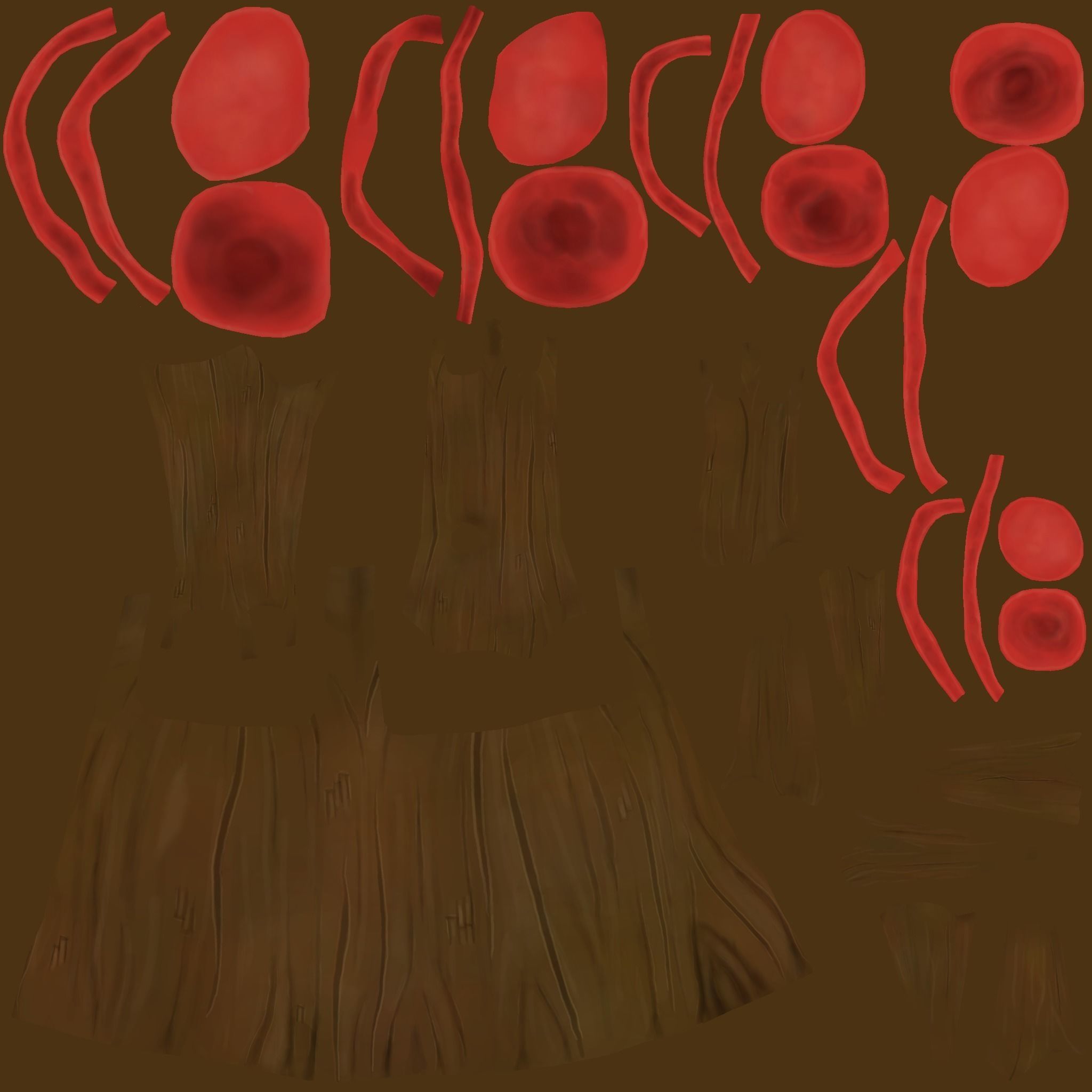 Japanese Maple Tree - Stylized Low-poly 3D model_11