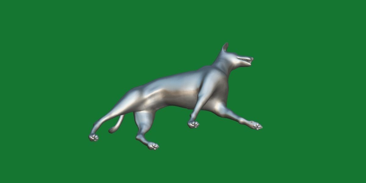 Pharaoh Hound Dog 3D model_8