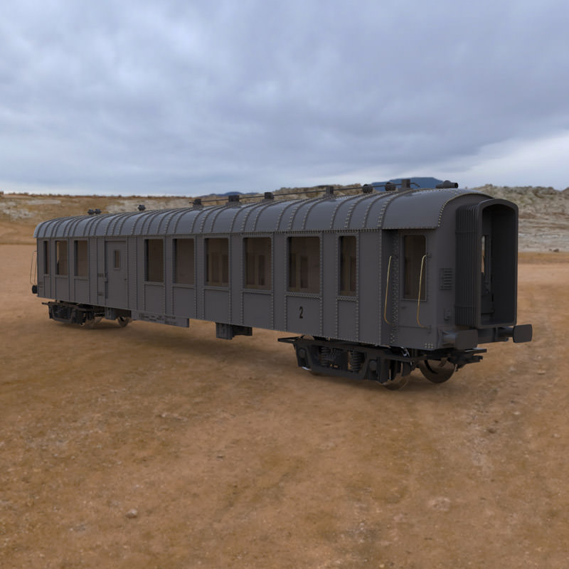 Goods Van Studio Max 3D model_2