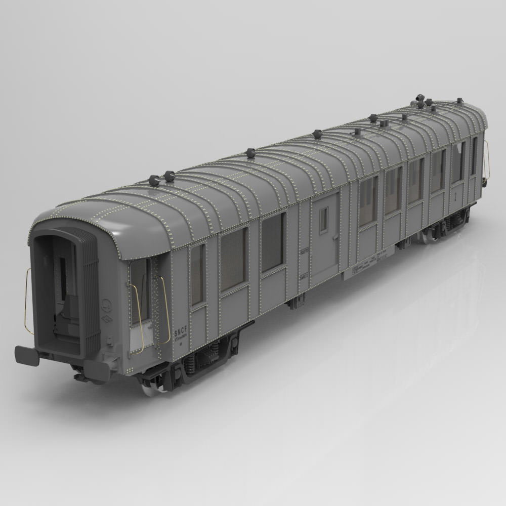 Goods Van Studio Max 3D model_1