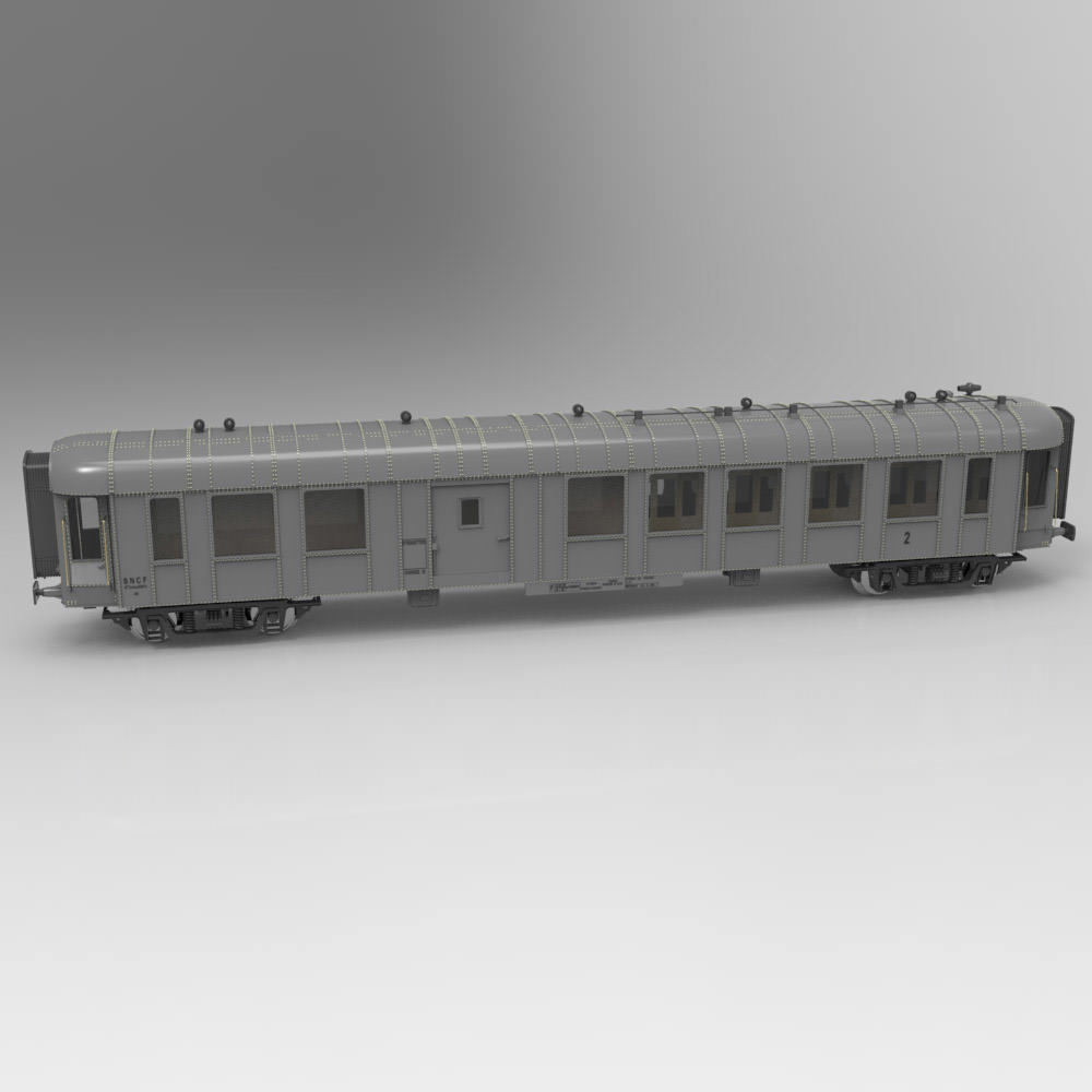 Goods Van Studio Max 3D model_3