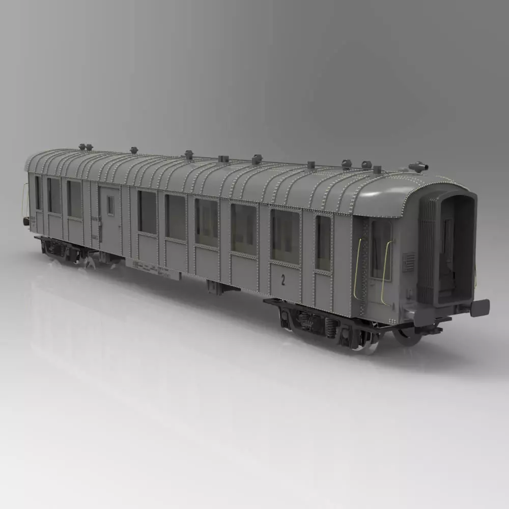 Goods Van Studio Max 3D model_0