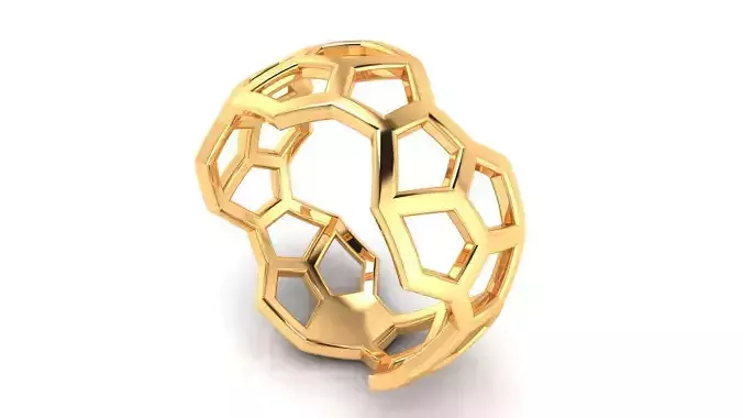 Ring M157 The luxury female abstract ring wedding