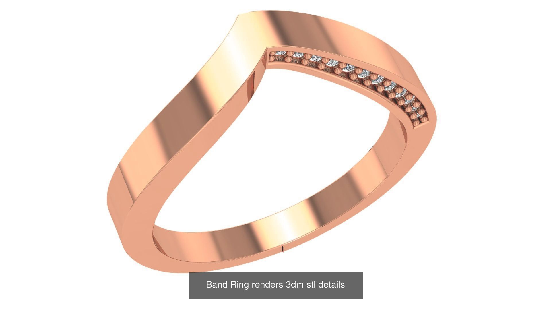 221  Diamond Ring renders 3dm stl details  3D Model Collection_181